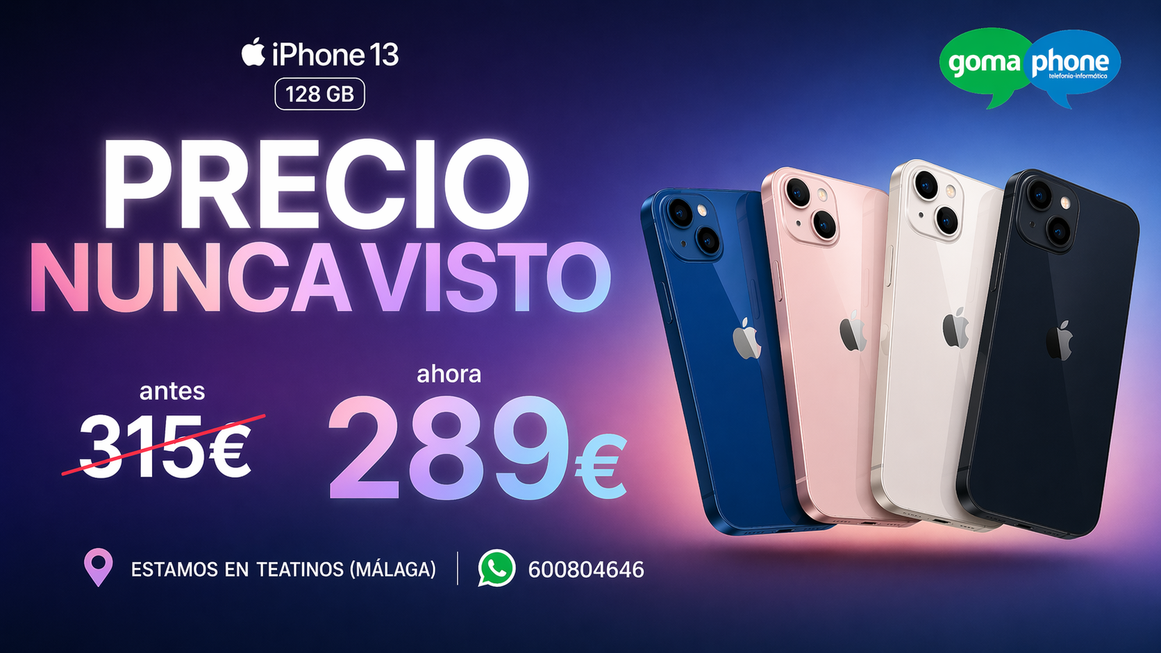 iphone 13 oferta mini