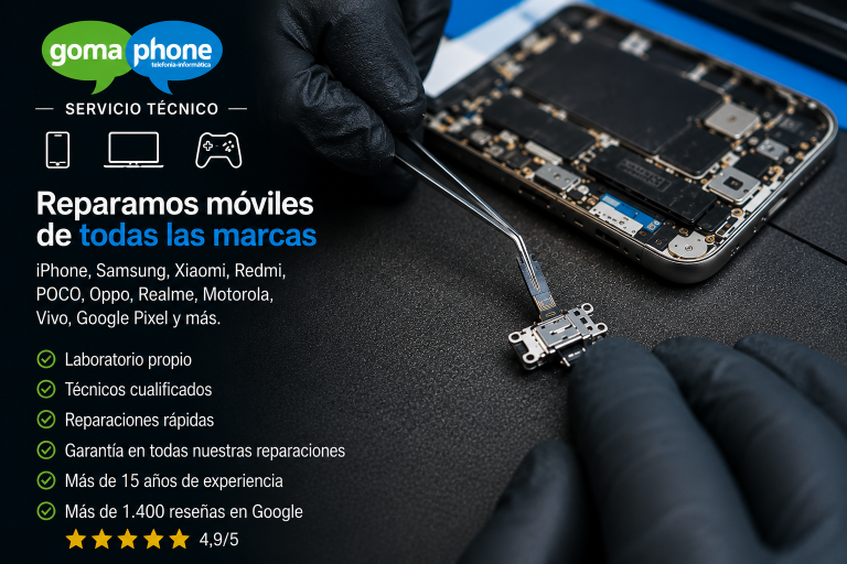 Reparar movil malaga