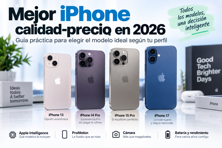 Mejor iPhone calidad-precio en 2026